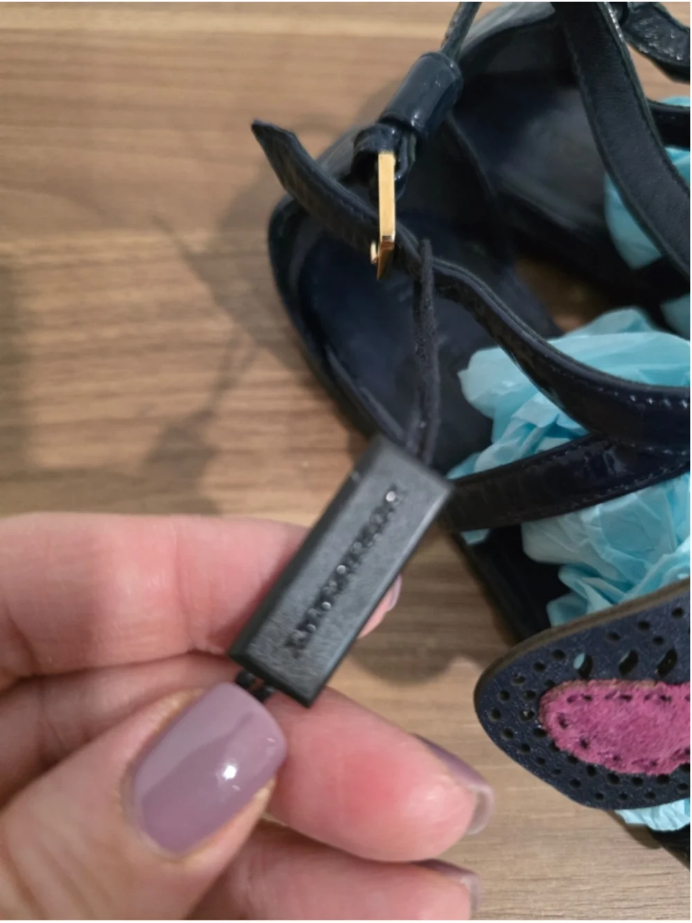 Burberry Kids Butterfly Sandals – Size 29 (EU) – NWOT